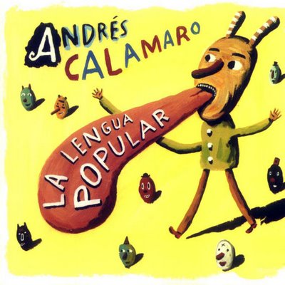 Tapa o Portada del disco La lengua popular de  ANDRES CALAMARO